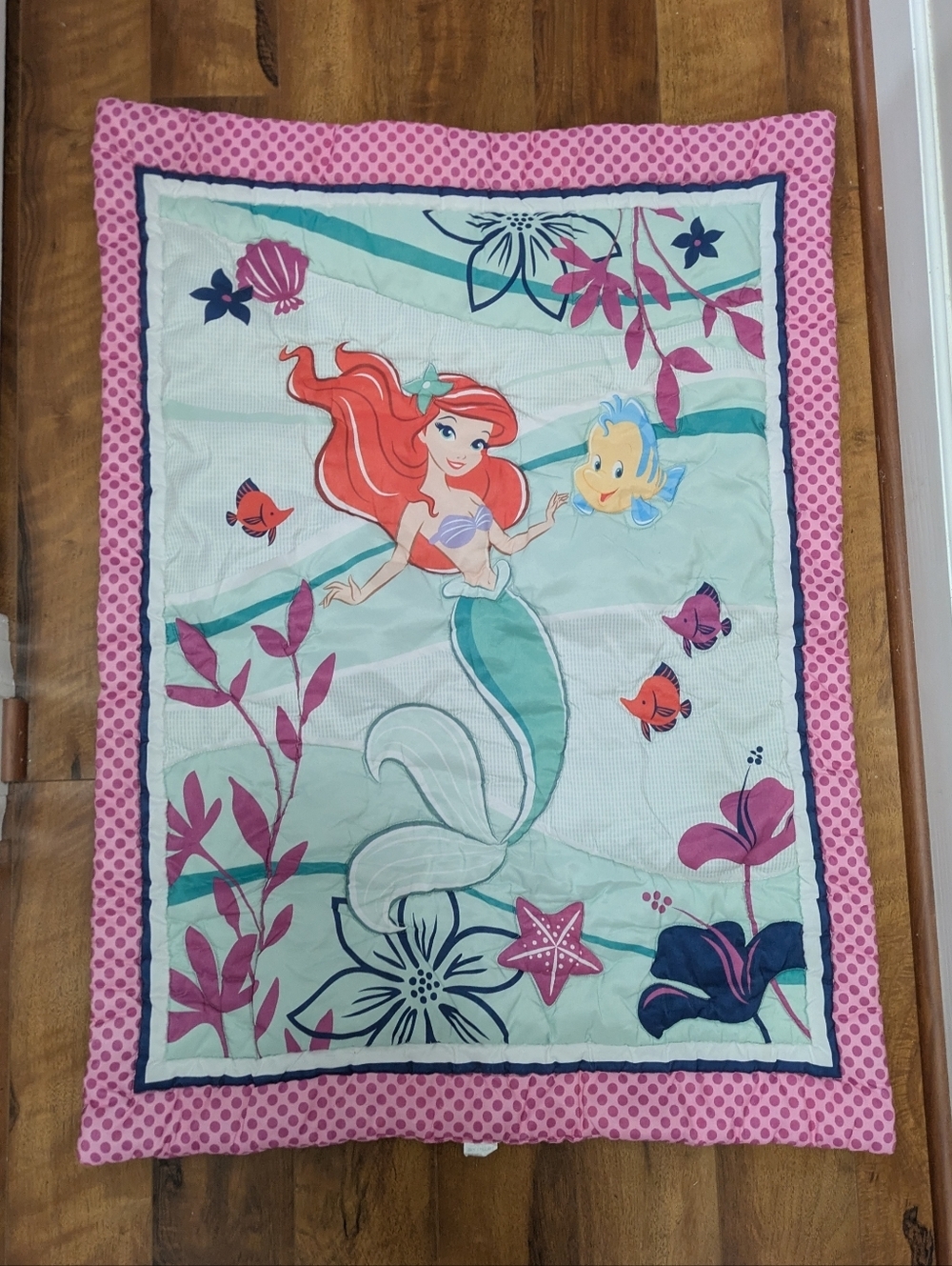 Little Mermaid Comforter Crib Toddler
